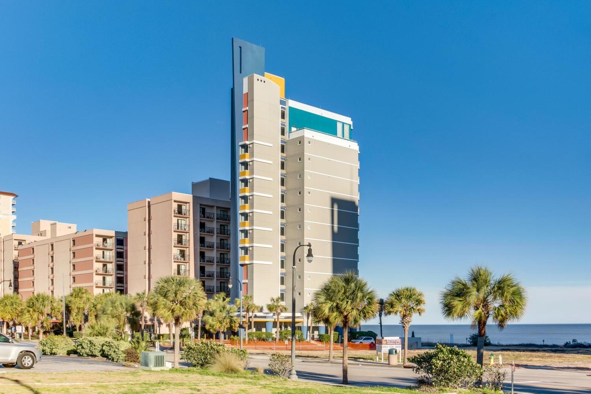 Hosteeva Stunning Atlantica Resort Condo W Ocean-Front Views And Pools Миртл-Бич Экстерьер фото