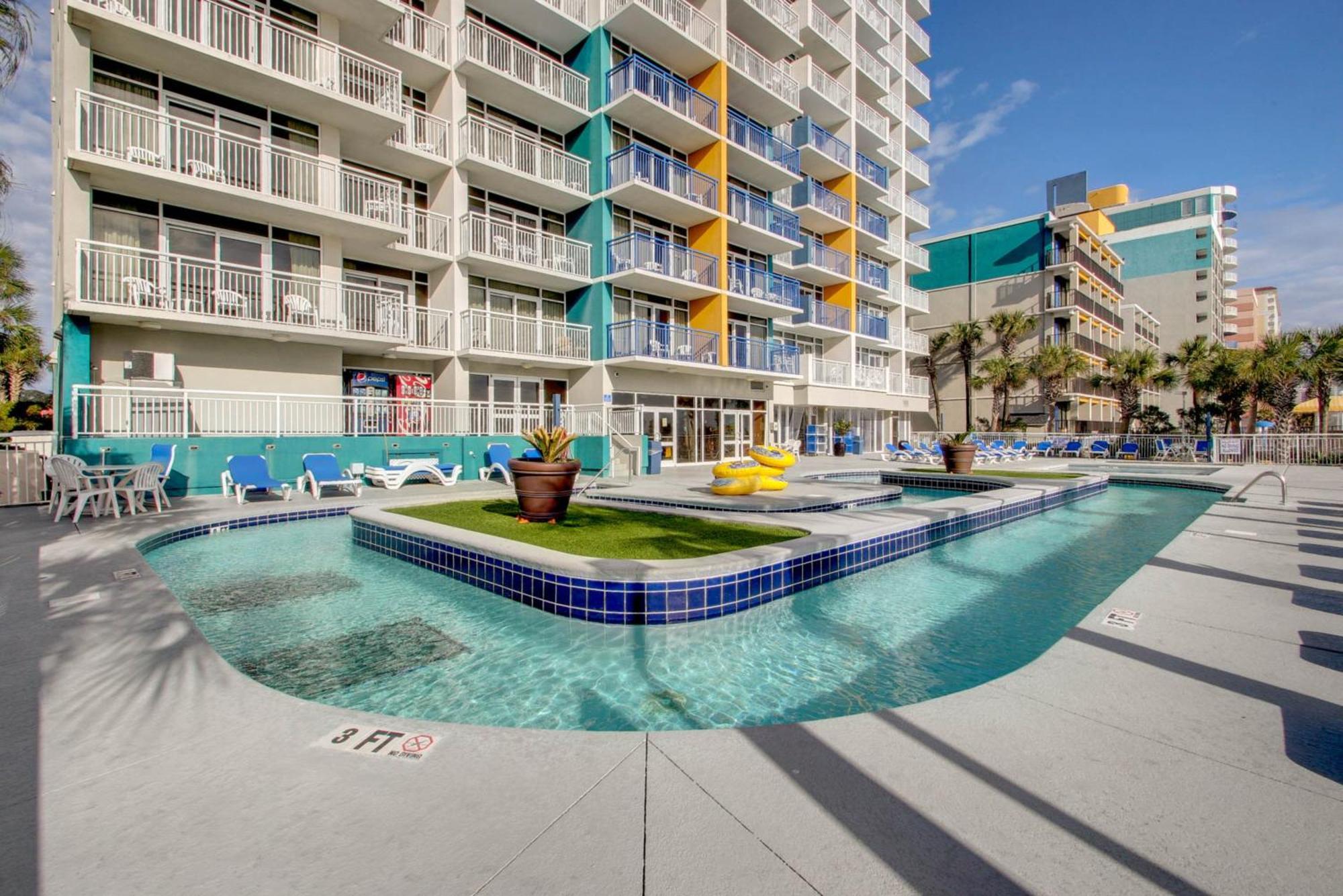 Hosteeva Stunning Atlantica Resort Condo W Ocean-Front Views And Pools Миртл-Бич Экстерьер фото