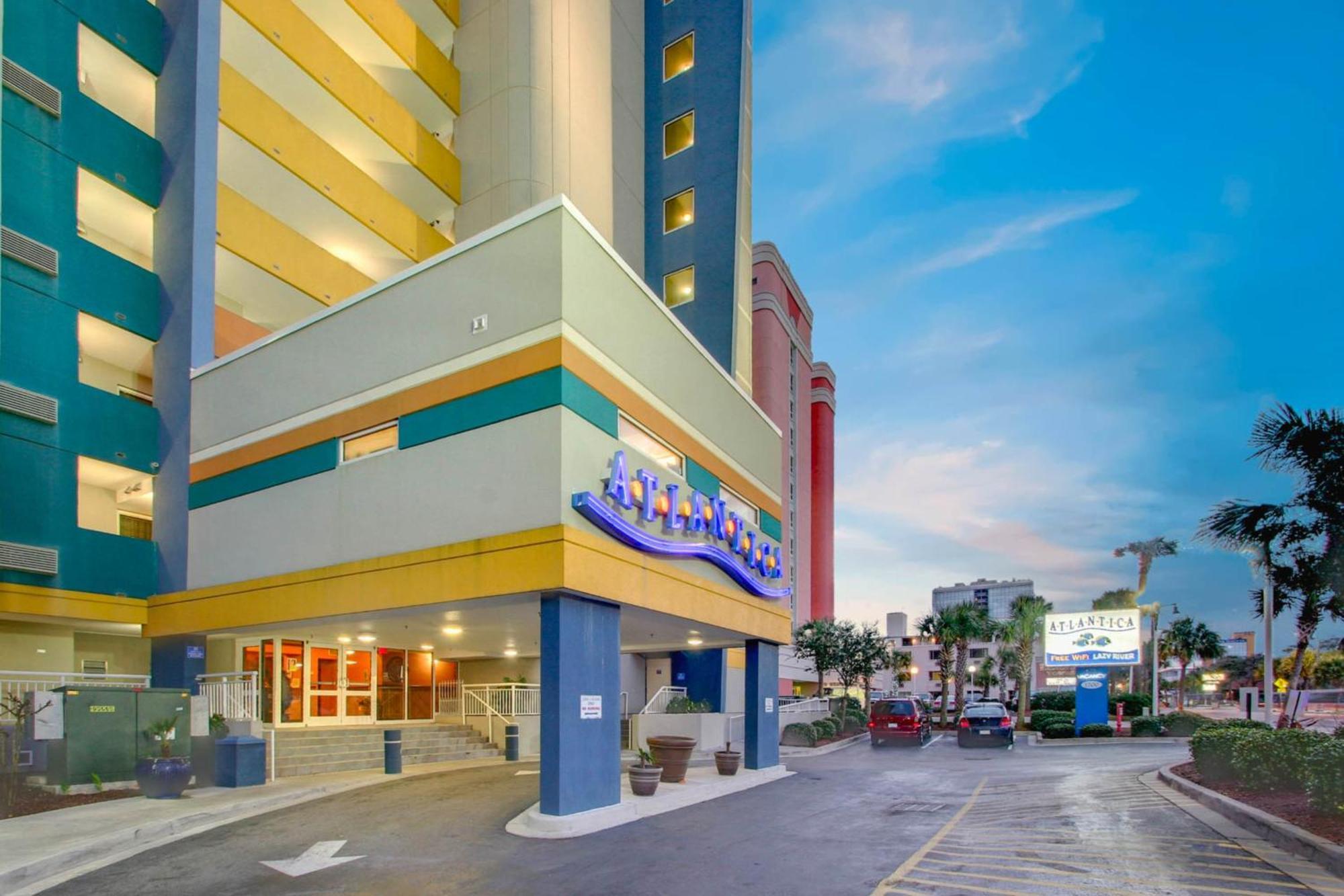 Hosteeva Stunning Atlantica Resort Condo W Ocean-Front Views And Pools Миртл-Бич Экстерьер фото