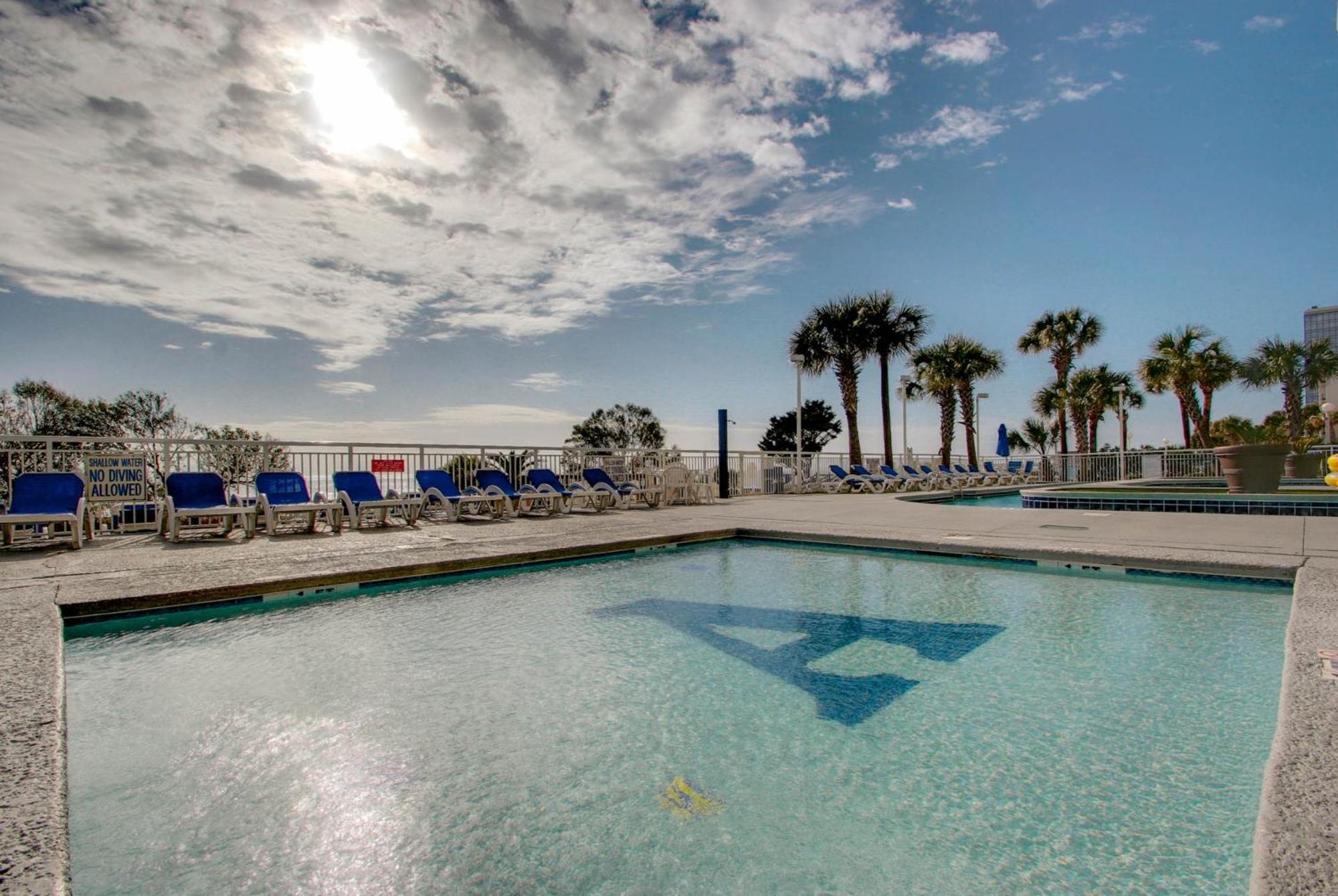 Hosteeva Stunning Atlantica Resort Condo W Ocean-Front Views And Pools Миртл-Бич Экстерьер фото