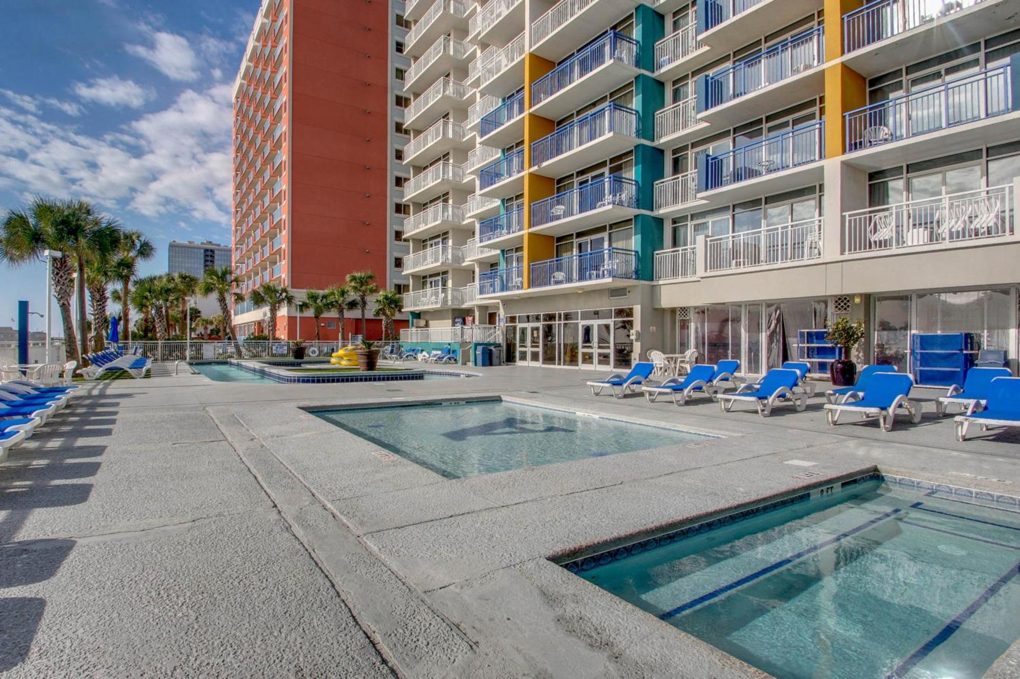 Hosteeva Stunning Atlantica Resort Condo W Ocean-Front Views And Pools Миртл-Бич Экстерьер фото
